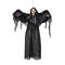 3 Ft Animated Grim Reaper with Wings Hanging Halloween Decoration